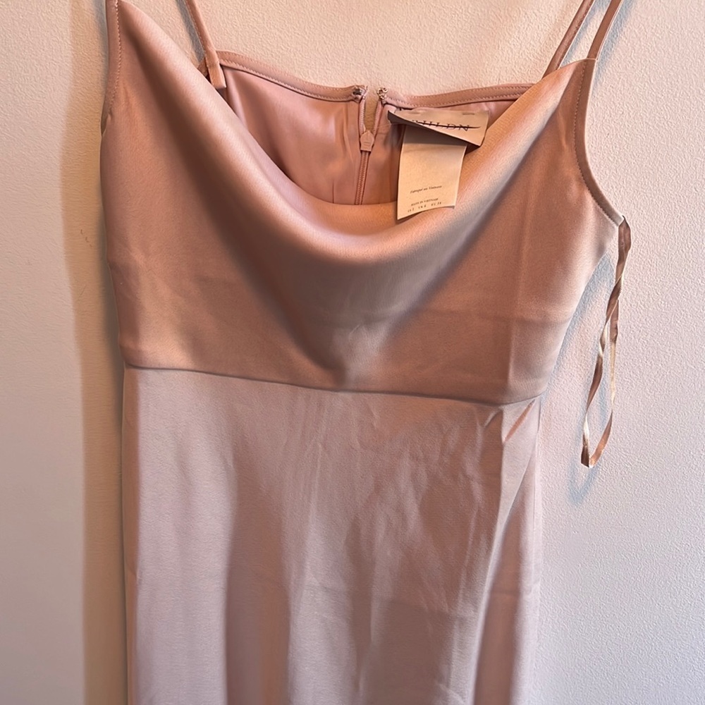 NWT BHLDN Cali Satin Charmeuse Midi Dress Size 2 & 4 - Picture 6 of 16